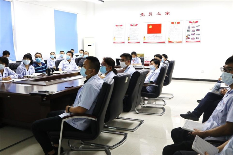 賽特黨支部學習習近平來陜視察重要講話